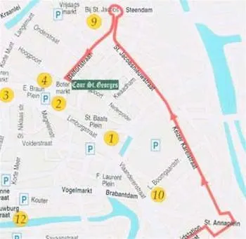 מלון Cour St Georges 3*